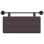 vidaXL Tête de lit suspendue tissu
