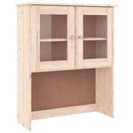 vidaXL Buffet ALTA 77x35x165 cm bois massif de pin