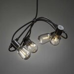 Konstsmide guirlande lumineuse avec 40 ampoules ovales transparentes