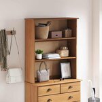 vidaXL Hutch ASKIM 91 x 30 x 104 cm Bois de pin massif