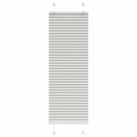 vidaXL Store plissé gris clair 45x100 cm largeur du tissu 44 4 cm