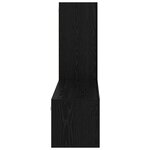 vidaXL Ensemble meuble TV 3 Pièces Chêne noir Bois d'ingénierie