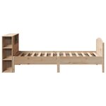 vidaXL Lit bibliothèque sans matelas 100x200 cm bois massif de pin