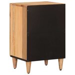 vidaXL Armoire de salle de bain avec stockage Naturel 38 x 33 x 58 cm