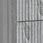 vidaXL Cabinet de chevet avec tiroir Sonoma gris 62 x 34 5 x 48 cm