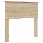 vidaXL Tête de lit Chêne Sonoma 75 cm Bois d'ingénierie