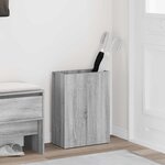 vidaXL Porte-parapluie Gris Sonoma 40 x 20 x 55 5 cm Bois d'ingénierie