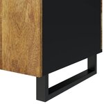 vidaXL Table basse 100x54x40cm bois de manguier solide et d'ingénierie