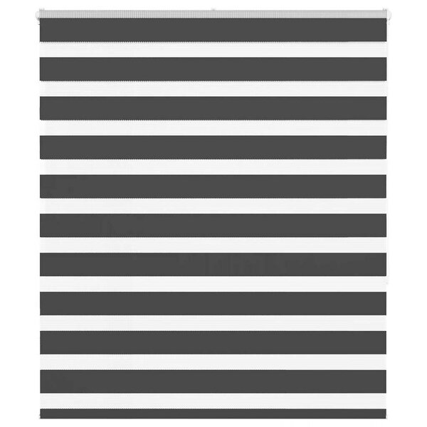 vidaXL Store zèbre noir 125x150 cm largeur du tissu 120 9 cm polyester