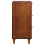 vidaXL Armoires de rangement et casiers Marron 60 x 33 x 75 cm