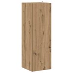 vidaXL Armoire d'angle chêne artisanal 33x33x100 cm bois d'ingénierie