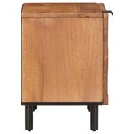 vidaXL Cabinet de chevet Marron 40 x 33 x 46 cm Bois de mangue massif