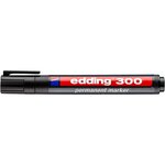 Marqueur Permanent 300 Noir Pointe Ronde 1 5-3 mm EDDING