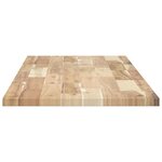 vidaXL Dessus de meuble de salle de bain non traité bois d'acacia
