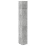 vidaXL Armoire de rangement mince gris béton 30x42 5x225 cm