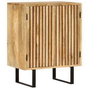 vidaXL Buffet avec 2 portes 55x35x70 cm bois massif de manguier