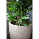 Capi Pot à fleurs Waste Rib 34x46 cm Beige terrazzo