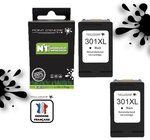 301XL / 301 - 2 X NOIR - Grande capacité