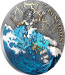 Monnaie POSEIDON 2 Oz Argent 5$ Niue 2026 (PRÉCOMMANDE)
