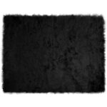 vidaXL Tapis en fausse Tafalla Noir 240 x 340 cm Polyester