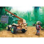 PLAYMOBIL 71820 - Spinosaure  chercheur et véhicule à grue pivotante