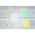 Étui De 100 Fiches - Bristol Quadrillé 5x5 Perforé 100x150mm - Blanc - X 10 - Exacompta