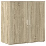 vidaXL Buffets 2 Pièces chêne sonoma 79x38x80 cm bois d'ingénierie