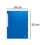 Chem. s/rab.A4 carte lustrée Scotten ass EXACOMPTA