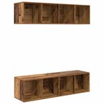 vidaXL Ensemble de meubles TV Bois ancien Bois d'ingénierie