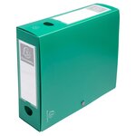 Boite De Classement À Pression Dos 80mm Polypropylène 7/10e Opaque - A4 - Vert - X 10 - Exacompta
