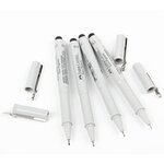 Etui de 4 Stylo feutre ECCO PIGMENT 0 1/0 3/0 5/0 7 mm Noir FABER-CASTELL