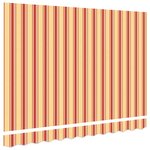 vidaXL Toile de rechange pour store banne Multicolore 300 x 200 cm