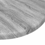 vidaXL Plateau de table Sonoma gris 30 x 30 x 1.5 cm Bois d'ingénierie