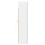 vidaXL Armoire Miroir de Salle de Bain Blanc 53 5 x 15 5 x 70 cm