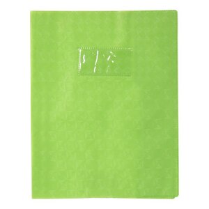 Protège-cahier Grain Losange 18/100ème 17x22 vert clair CALLIGRAPHE