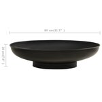 vidaXL Foyer 80 cm Acier