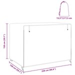 vidaXL Housse pour balancelle d'extérieur 220 x 150 x 150 cm