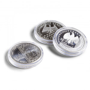 Capsules rondes sans bord ULTRA pour monnaies de collection. Diamètre intérieur - 30 mm