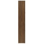 vidaXL Armoire de bain Chêne marron 30x30x183 5 cm Bois d'ingénierie