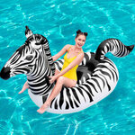 Bestway flotteur de piscine avec lumière led zèbre