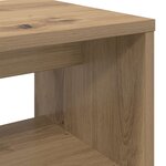 vidaXL Meuble TV Chêne artisanal 100 x 30 x 40 cm Bois d'ingénierie