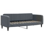 vidaXL Lit de jour avec gigogne et tiroirs sans matelas 90x190 cm