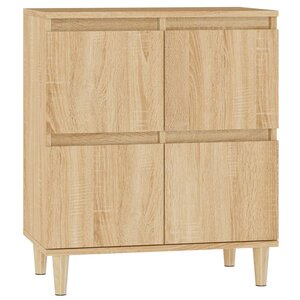 vidaXL Buffet Chêne sonoma 60x35x70 cm Bois d'ingénierie