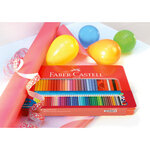 Etui Métal de 48 Crayons de couleur Colour GRIP Assortis FABER-CASTELL