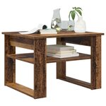 vidaXL Table basse Bois ancien 64 x 54 x 44 cm Bois d'ingénierie
