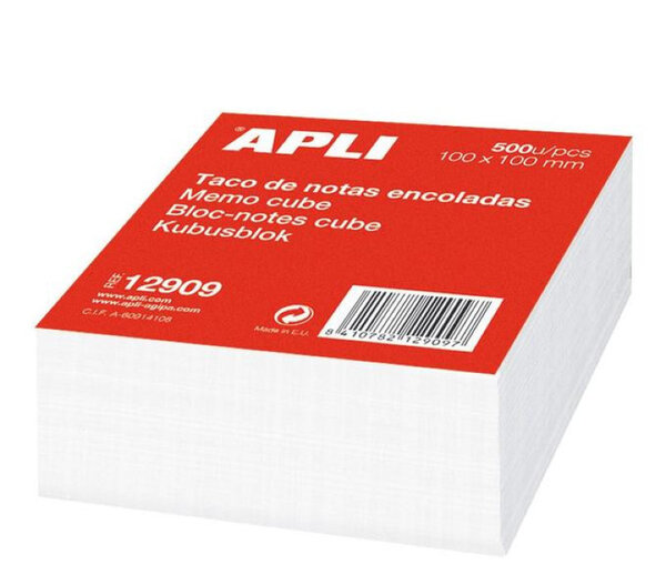 Bloc Notes En Cube 100X100mm 500  Feuilles