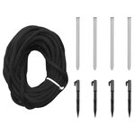 vidaXL Arbre de Noël cône 732 LED Colorées 160x500 cm