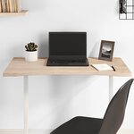 vidaXL Dessus de bureau 80x40x2 5 cm bois massif de pin