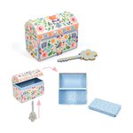 Djeco DJ07929 - Coffre à décorer Précieux trésors