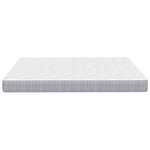 vidaXL Matelas à ressorts ensachés moyen 200x200 cm